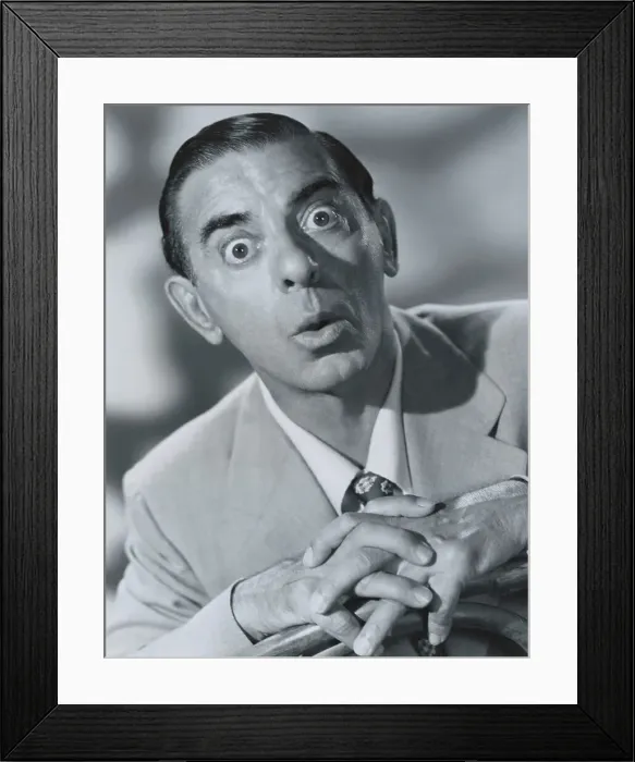 Framed Print : Portrait of Eddie Cantor Framed Print : Portrait of Eddie Cantor