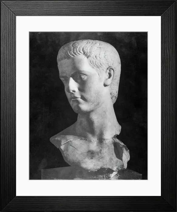 Framed Print : Bust of Roman Ruler Caligula Framed Print : Bust of Roman Ruler Caligula