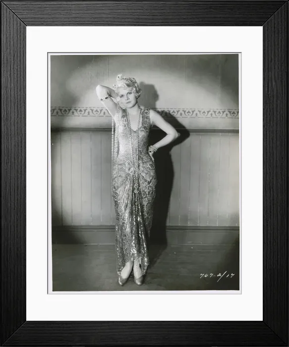 Framed Print : Portrait of Jean Harlow Framed Print : Portrait of Jean Harlow