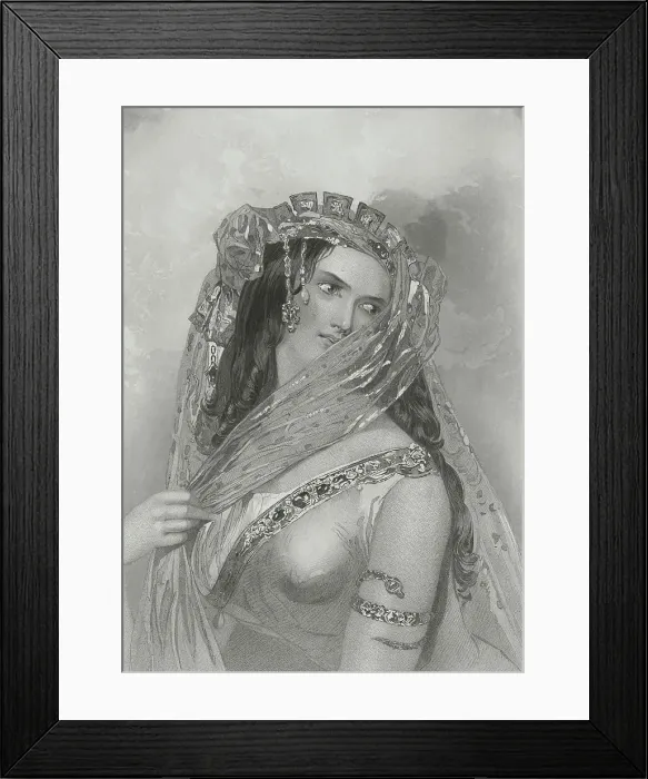 Framed Print : Cleopatra. (Original Caption). Portrait of Cleopatra Framed Print : Cleopatra. (Original Caption). Portrait of Cleopatra