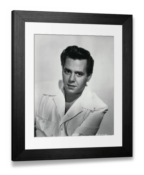 Framed Print : Actor Desi Arnaz Posing in White Jacket Framed Print : Actor Desi Arnaz Posing in White Jacket