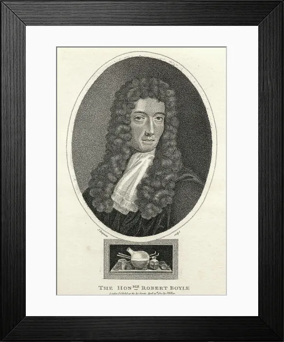 Framed Print : British Inventor & Chemist Robert Boyle Framed Print : British Inventor & Chemist Robert Boyle