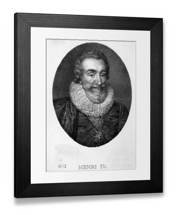 Framed Print : Henry Iv King Of France Framed Print : Henry Iv King Of France