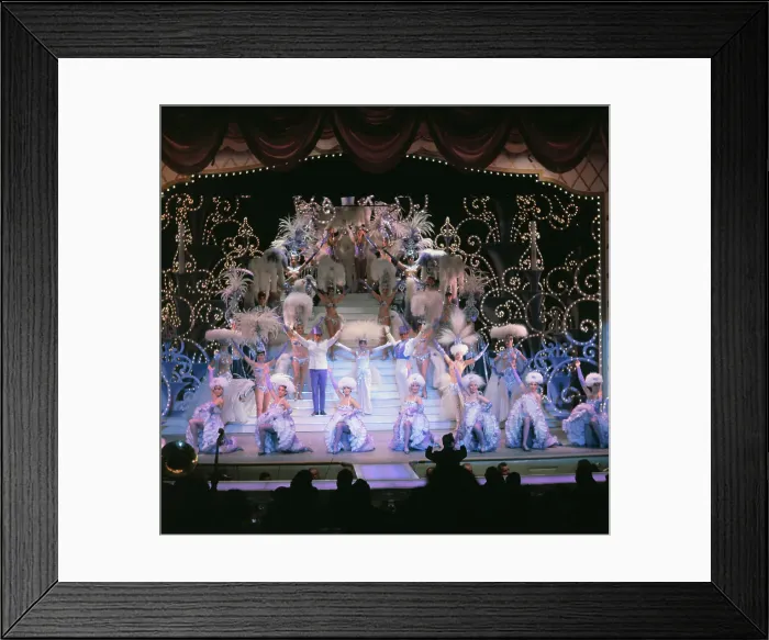Framed Print : Folies Bergere at Hotel Tropicana Framed Print : Folies Bergere at Hotel Tropicana