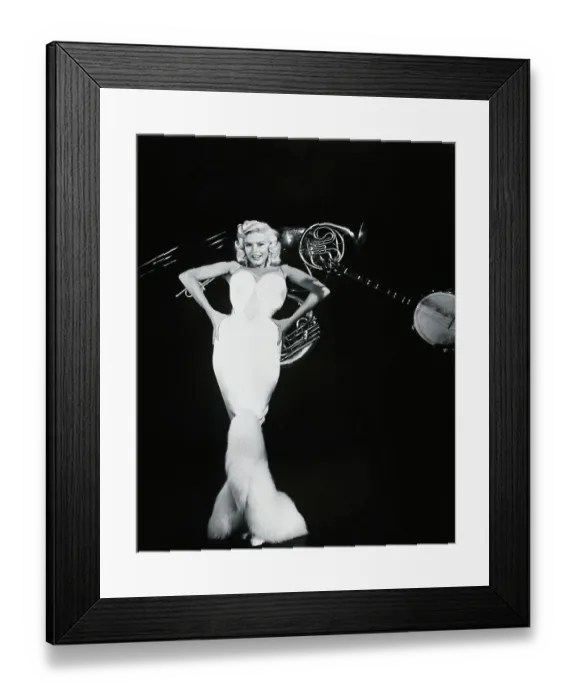Framed Print : Portrait of Jayne Mansfield Posing Framed Print : Portrait of Jayne Mansfield Posing
