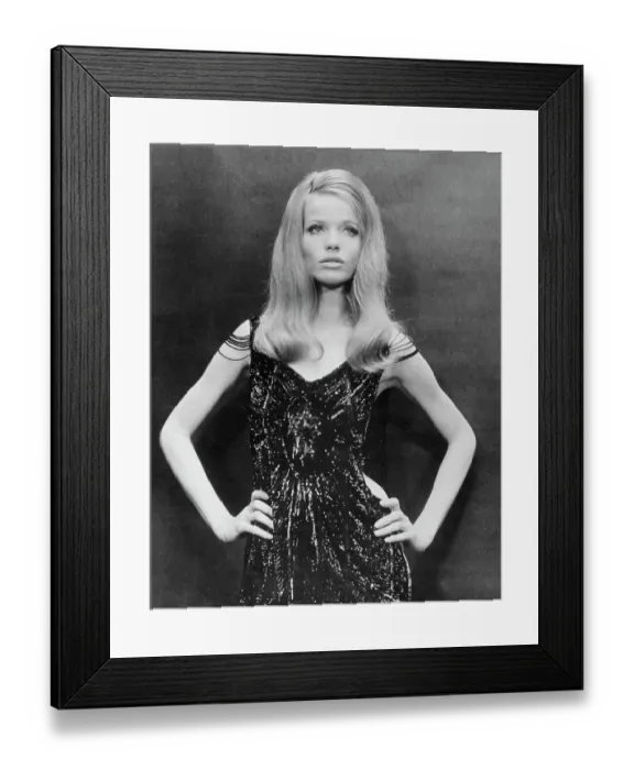 Framed Print : Portrait of Veruschka Framed Print : Portrait of Veruschka