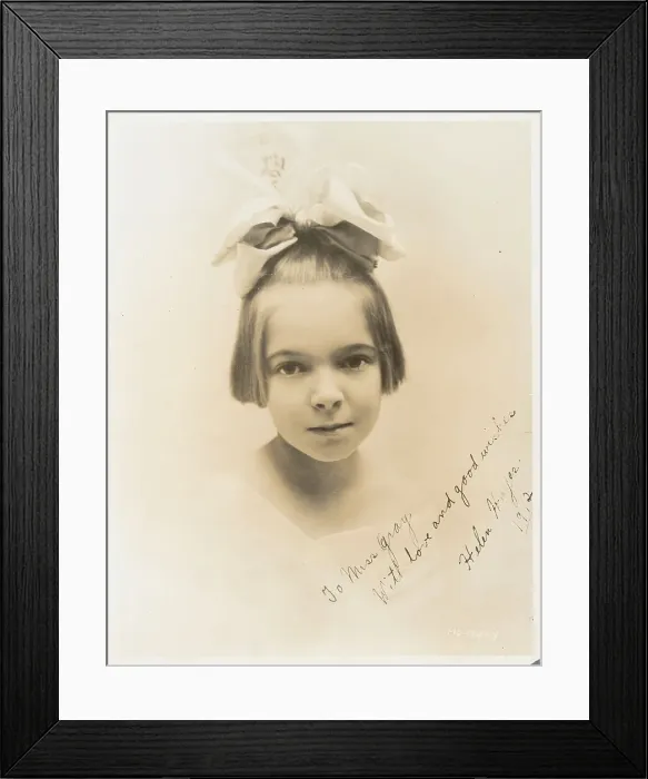 Framed Print : Portrait of a Young Helen Hayes Framed Print : Portrait of a Young Helen Hayes