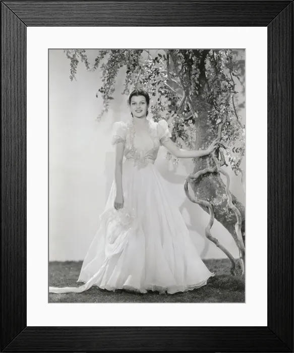 Framed Print : Rita Hayworth in Dress Framed Print : Rita Hayworth in Dress