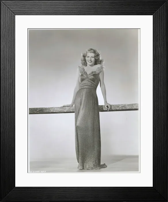 Framed Print : Portrait of Rita Hayworth Framed Print : Portrait of Rita Hayworth