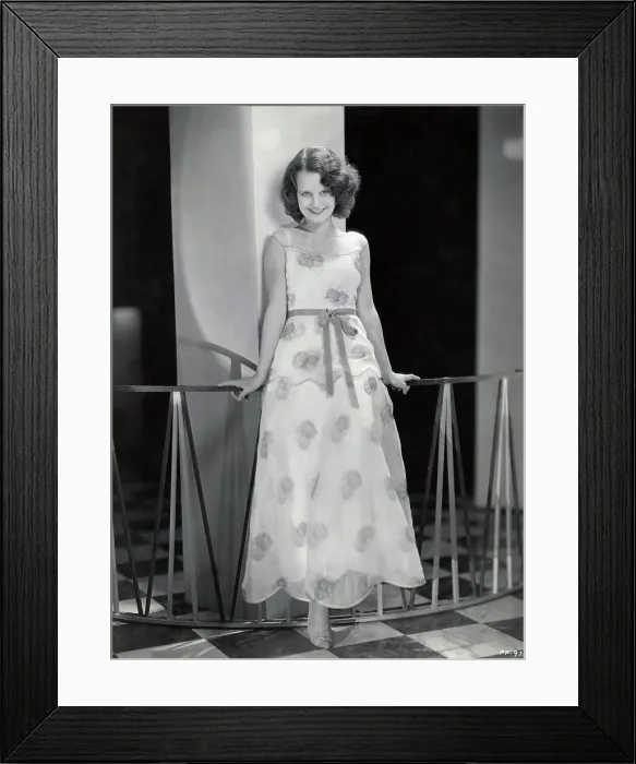 Framed Print : Portrait of Rochelle Hudson Framed Print : Portrait of Rochelle Hudson