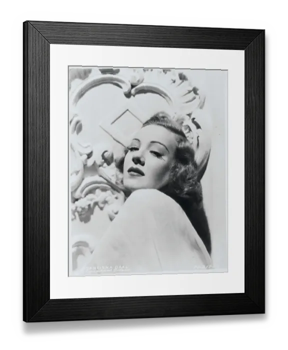 Framed Print : Portrait of Franciska Gaal Framed Print : Portrait of Franciska Gaal