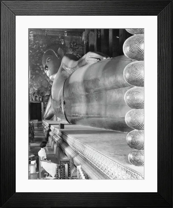 Framed Print : Reclining Buddha at Wat Po Framed Print : Reclining Buddha at Wat Po