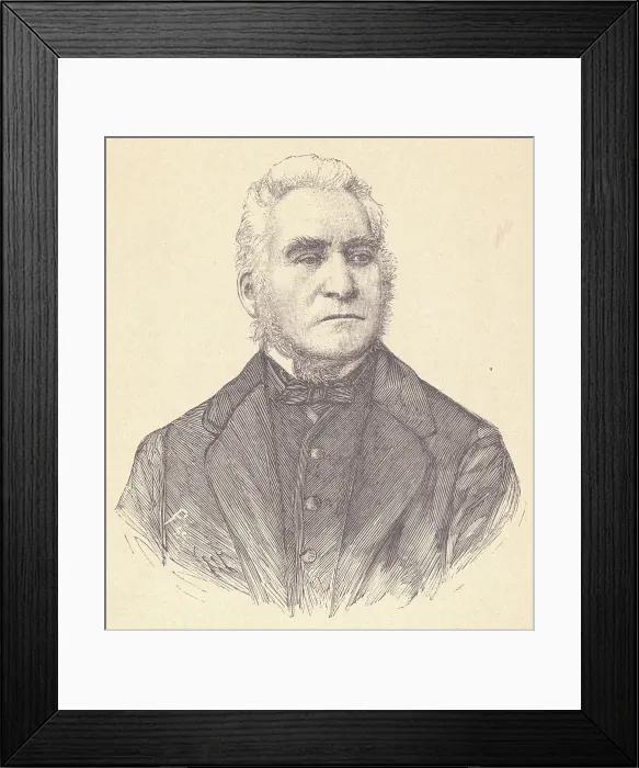 Framed Print : Germany's Heinrich von Gagern Framed Print : Germany's Heinrich von Gagern