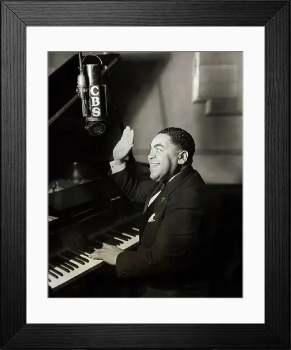 Framed Print : Musician Fats Waller Framed Print : Musician Fats Waller