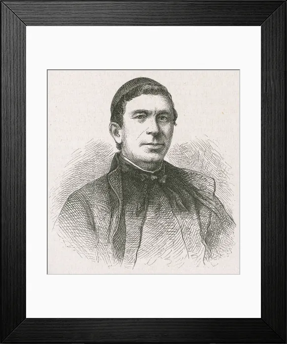 Framed Print : Astrophysicist Angelo Secchi Framed Print : Astrophysicist Angelo Secchi
