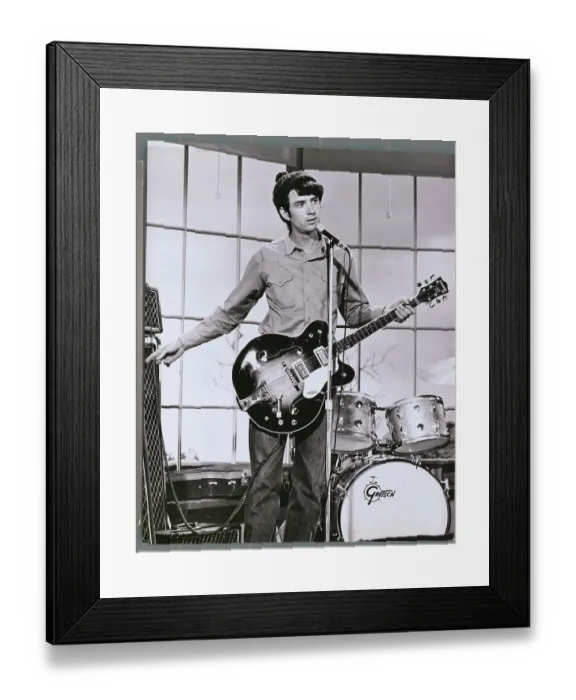 Framed Print : Michael Nesmith from the Monkees Performing Framed Print : Michael Nesmith from the Monkees Performing