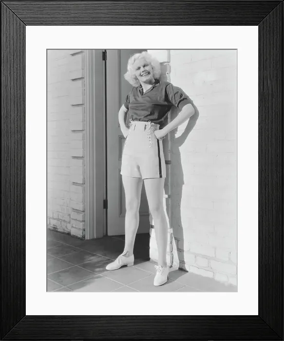 Framed Print : Portrait of Jean Harlow Framed Print : Portrait of Jean Harlow