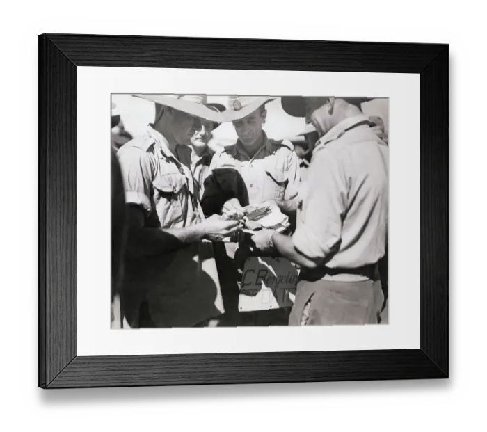 Framed Print : Bookies Paying Off Framed Print : Bookies Paying Off