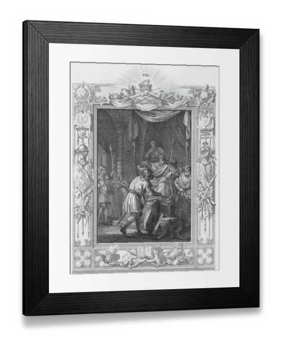 Framed Print : Denmark's King Harald II
