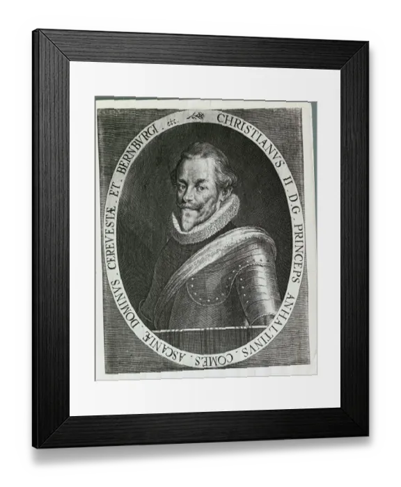 Framed Print : Denmark's King Christian II Framed Print : Denmark's King Christian II