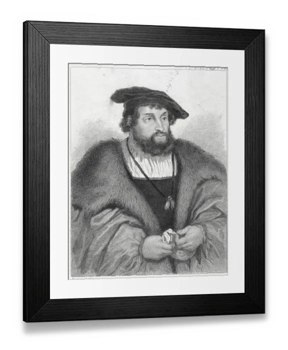 Framed Print : Denmark's King Christian II Framed Print : Denmark's King Christian II