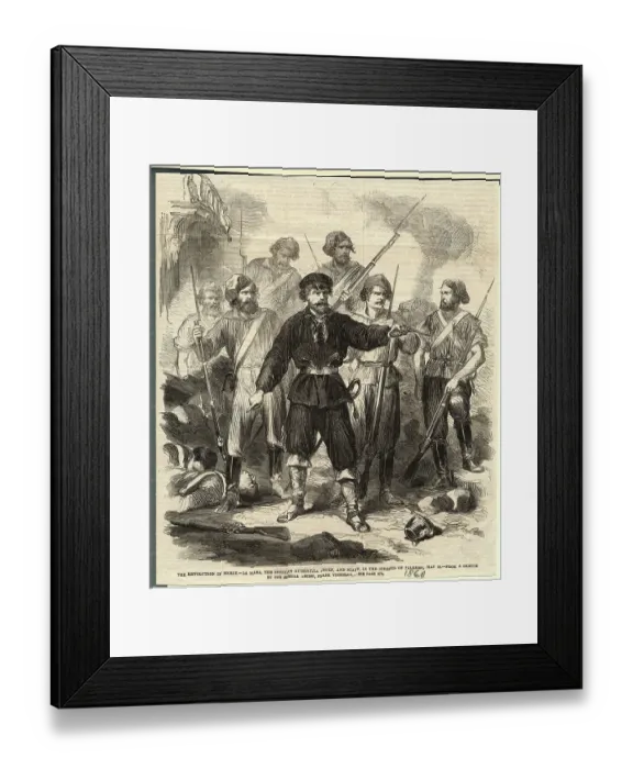 Framed Print : La Masa and Guerrilla Troops Framed Print : La Masa and Guerrilla Troops