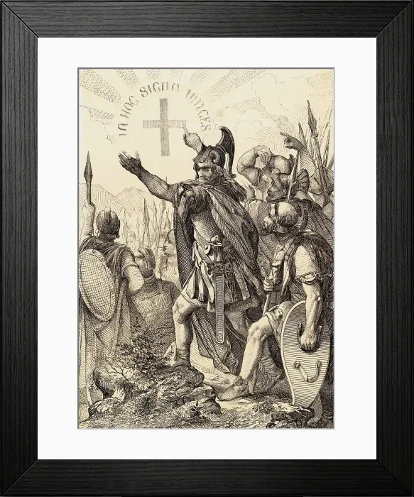 Framed Print : Constantine I, The Great Framed Print : Constantine I, The Great