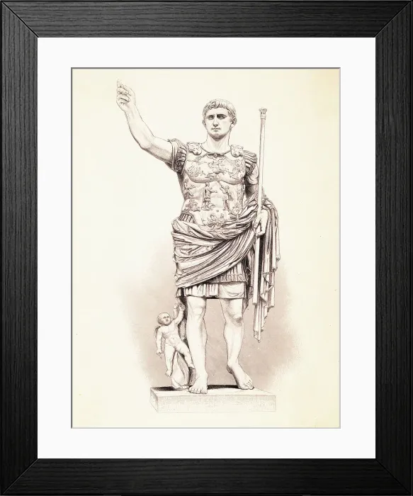 Framed Print : Augustus Caesar Framed Print : Augustus Caesar