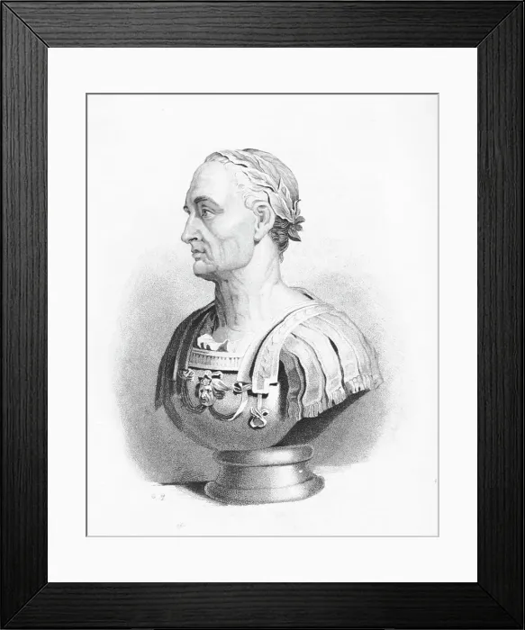 Framed Print : Bust of Julius Caesar Framed Print : Bust of Julius Caesar