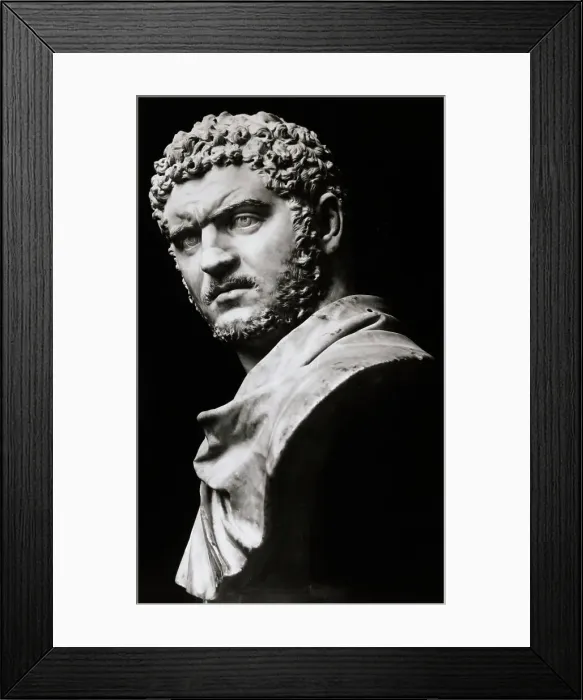 Framed Print : Imperial Roman Bust of Emperor Caracalla Framed Print : Imperial Roman Bust of Emperor Caracalla