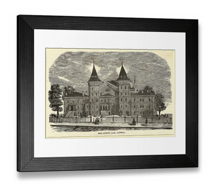 Framed Print : The County Jail Framed Print : The County Jail