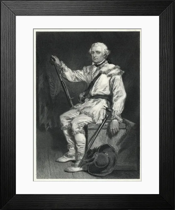 Framed Print : Revolutionary Soldier Daniel Morgan Framed Print : Revolutionary Soldier Daniel Morgan