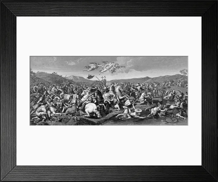 Framed Print : Battle Scene at Constantinople Framed Print : Battle Scene at Constantinople