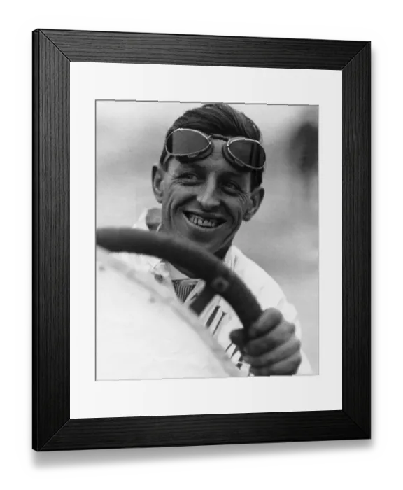 Framed Print : Eddie O'Donnel Seated in Race Car Framed Print : Eddie O'Donnel Seated in Race Car