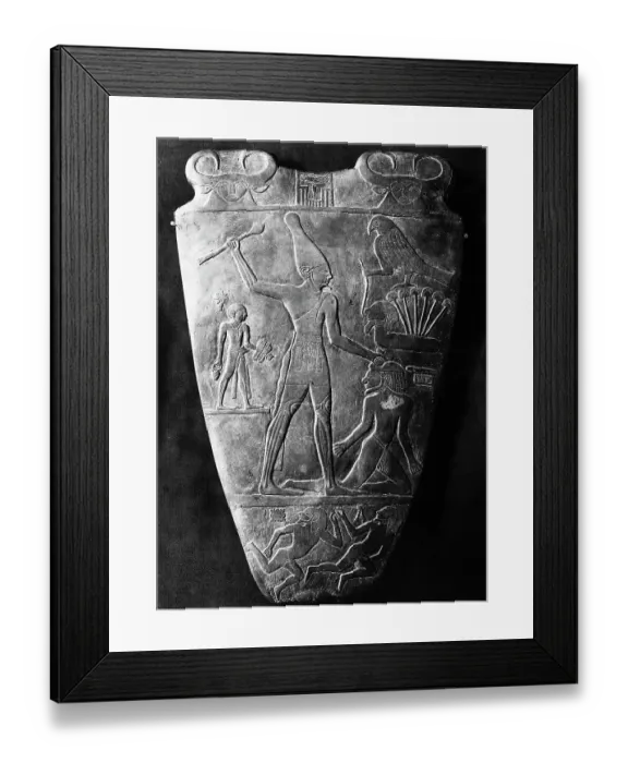 Framed Print : Palette of Narmer Framed Print : Palette of Narmer