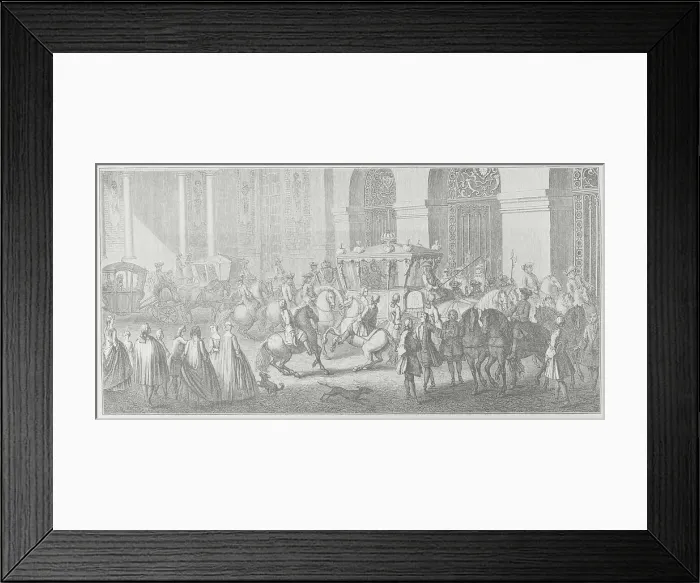 Framed Print : Carriages Being Greeted Framed Print : Carriages Being Greeted