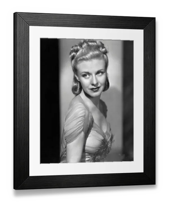 Framed Print : Publicity Handout of Ginger Rogers Framed Print : Publicity Handout of Ginger Rogers
