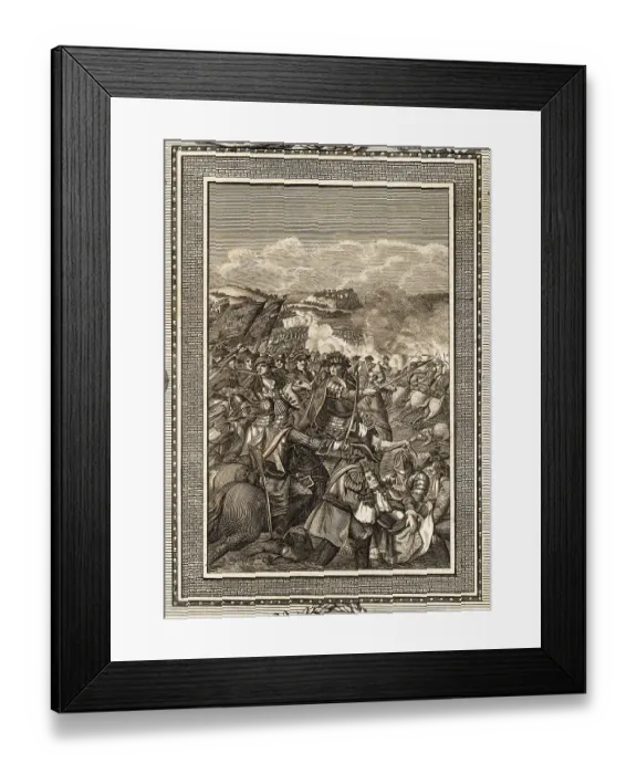 Framed Print : The Battle of the Boyne Framed Print : The Battle of the Boyne
