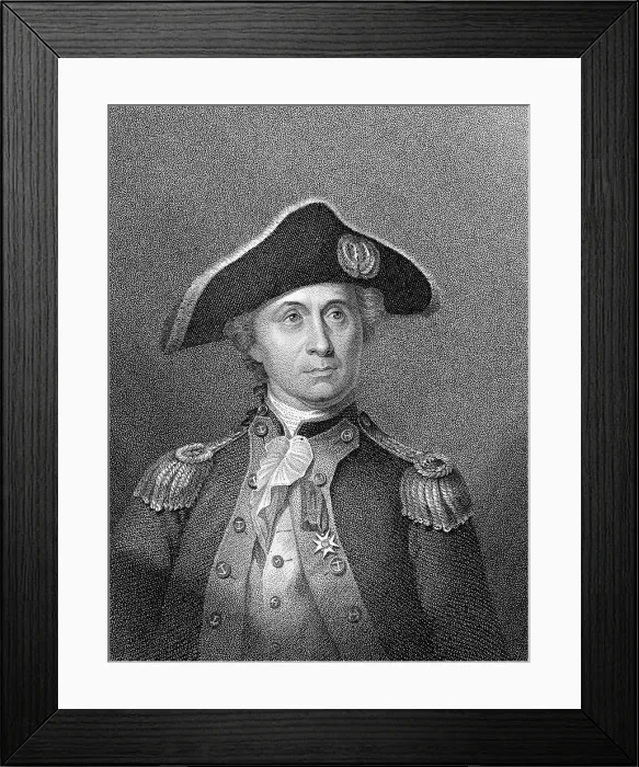 Framed Print : Engraving by Longmore After John Paul Jones by Charles Willson Peale Framed Print : Engraving by Longmore After John Paul Jones by Charles Willson Peale