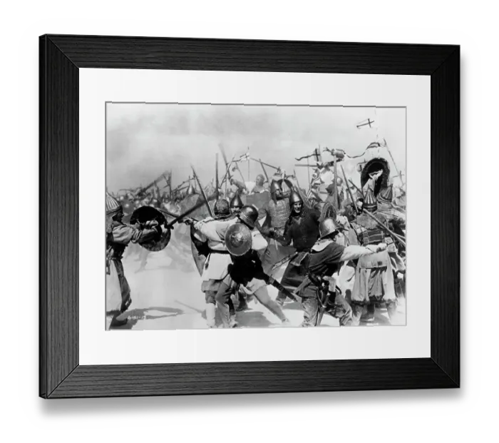 Framed Print : Battle Scene From Aleksandr Nevsky Framed Print : Battle Scene From Aleksandr Nevsky