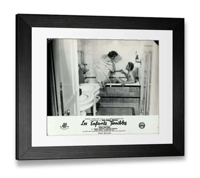 Framed Print : Bathtub Scene- Les Enfants Terribles Framed Print : Bathtub Scene- Les Enfants Terribles