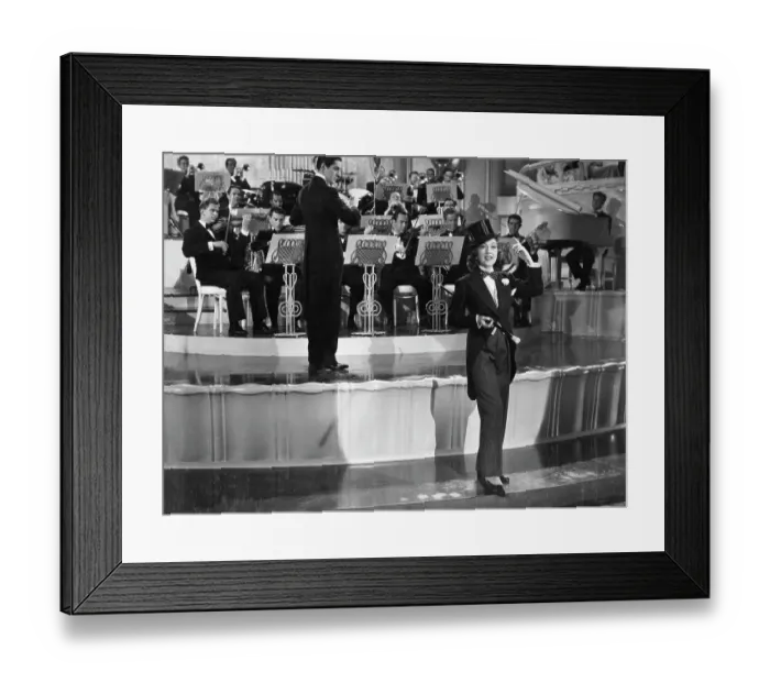 Framed Print : Movie Still of Ethel Merman in Costume and Singing with Band Framed Print : Movie Still of Ethel Merman in Costume and Singing with Band