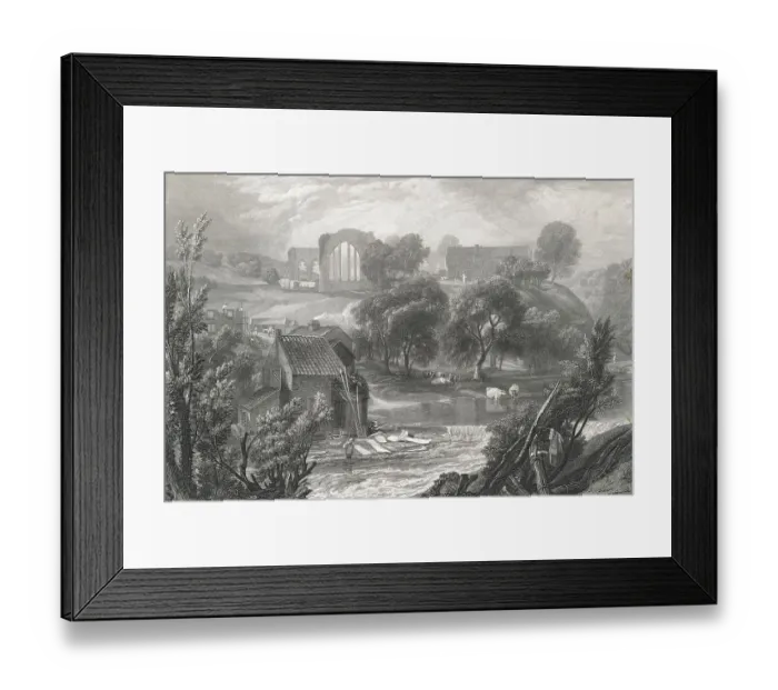 Framed Print : An English Country Scene Framed Print : An English Country Scene