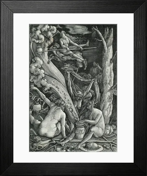 Framed Print : A Commune of Witches