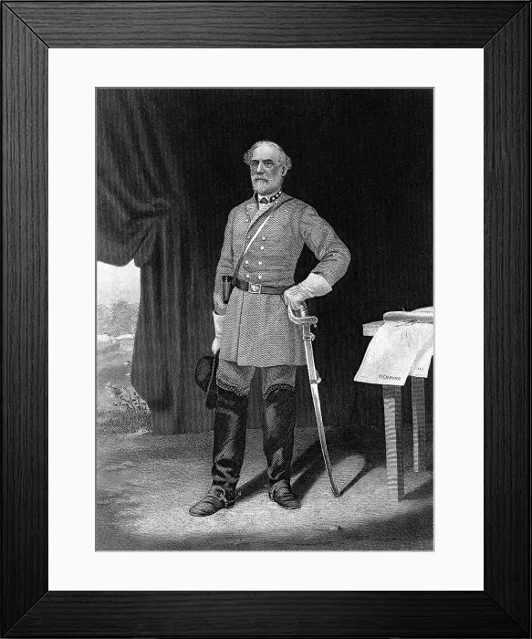 Framed Print : American General Robert E Lee Framed Print : American General Robert E Lee