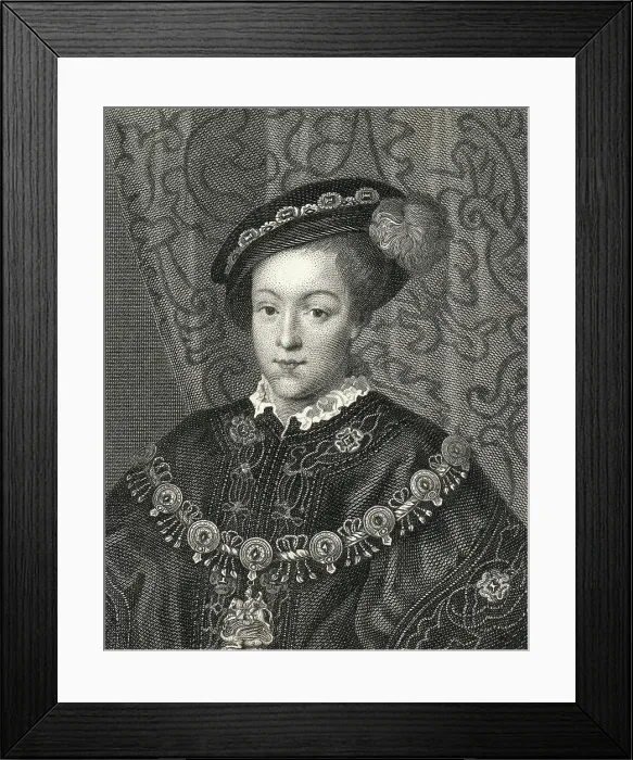 Framed Print : Edward Vi King Of England & Ireland Framed Print : Edward Vi King Of England & Ireland