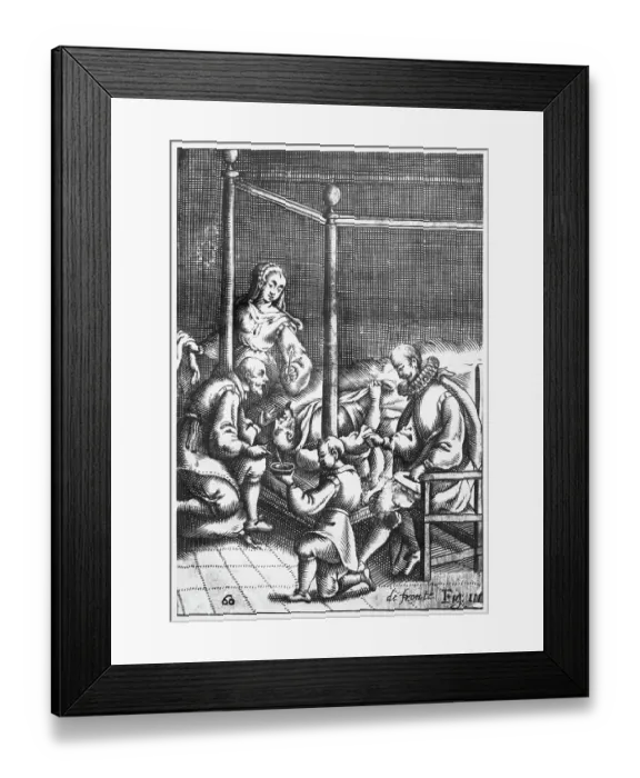 Framed Print : Print of Early Operation Techniques and Procedures Framed Print : Print of Early Operation Techniques and Procedures