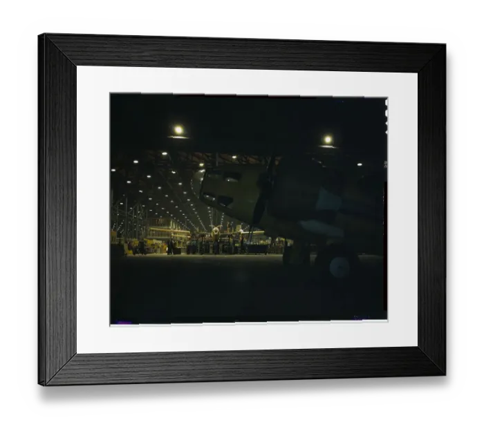 Framed Print : Aviation Factory During Production Framed Print : Aviation Factory During Production