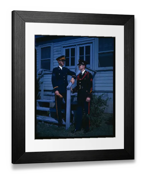 Framed Print : Military Wearing Dress Uniforms Framed Print : Military Wearing Dress Uniforms