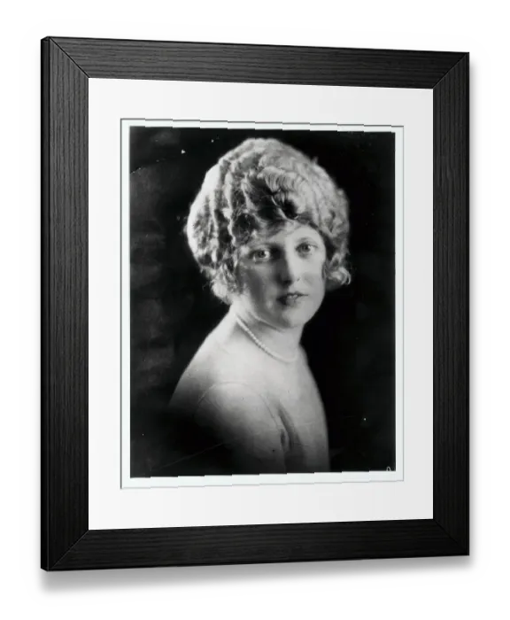 Framed Print : Early Portrait of Thelma Todd Framed Print : Early Portrait of Thelma Todd